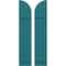 Ekena Millwork Americraft 3-Board (2 Batten) Wood Joined Board-n-Batten Shutters w/ Arch Top, ARW101BQ311X77ANH, PR ARW101BQ311X77ANH - alternate 1